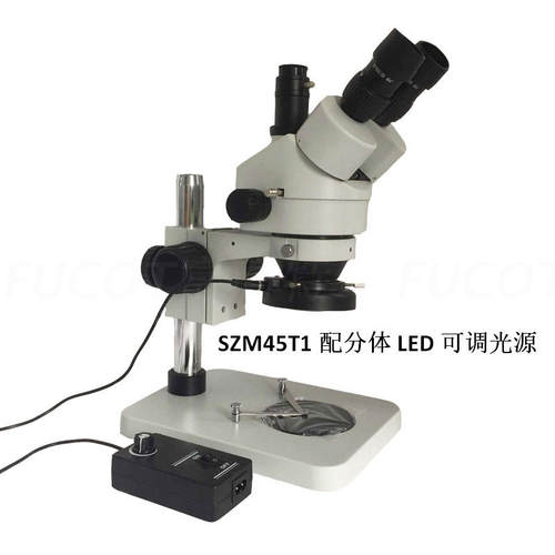 富高特SZM45T1显微镜7-45X三目连续变倍视频手机飞线检测维修 - 图2
