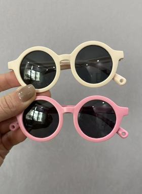 宝宝防晒以下周岁0伤1防墨镜婴儿1眼睛遮岁月龄不紫外线小太阳镜