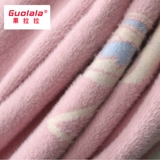 Бархатный свитер, демисезонный детский утепленный базовый приятный телу пуховик, в западном стиле, детская одежда