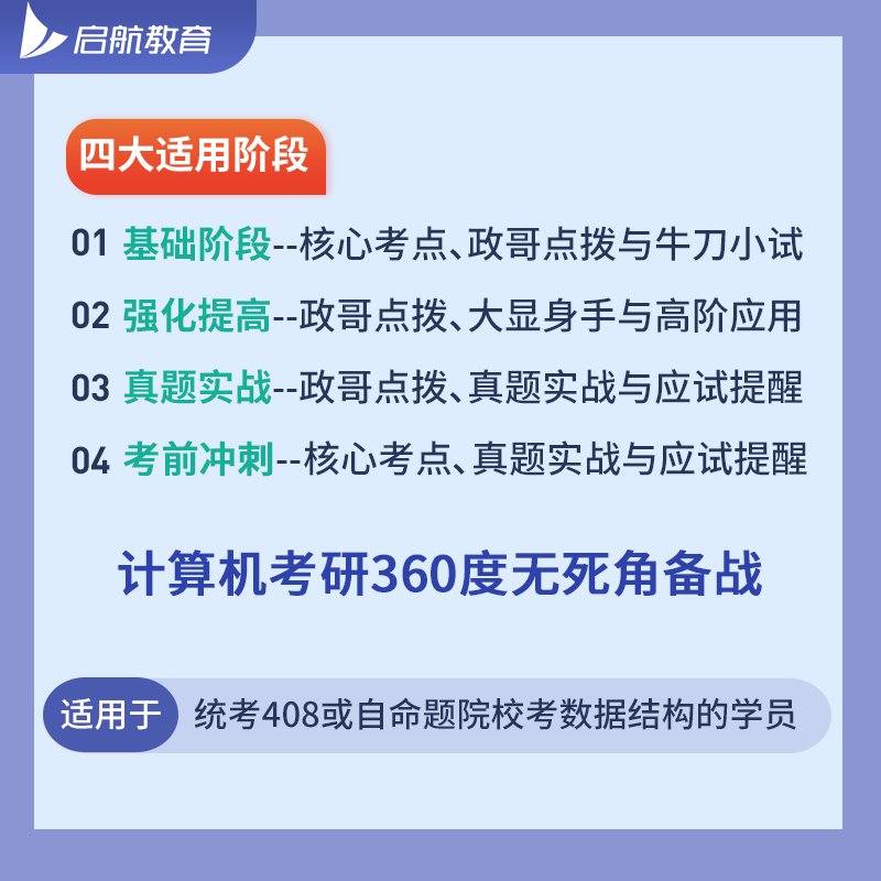 启航书课包】2025刘财政计算机考研408玩转数据结构计算机网络组成原理操作系统历年真题解析习题网课书课包教材综合复习指导用书-图3