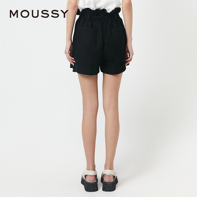 MOUSSY 2024夏季新品日系风通勤花苞休闲裤028HS230-1721 - 图2