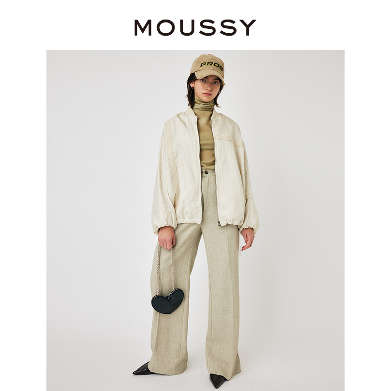 MOUSSY 2024日系Bomber飞行员轻便夹克外套010HSS30-0130 - 图2