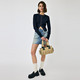 MOUSSY 2026 spring new retro color matching multi-pocket commuter portable canvas bag 010IS455-3851