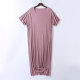 ຊຸດນອນຍາວແບບ Modal ວ່າງ-fitting ສໍາລັບຄູ່ຜົວເມຍຢູ່ເຮືອນ