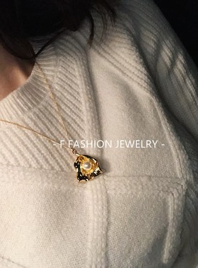 ins品牌女人味风耳环套装珍珠