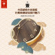 Polaris walnut solid wood high-end living room Chinese wall clock
