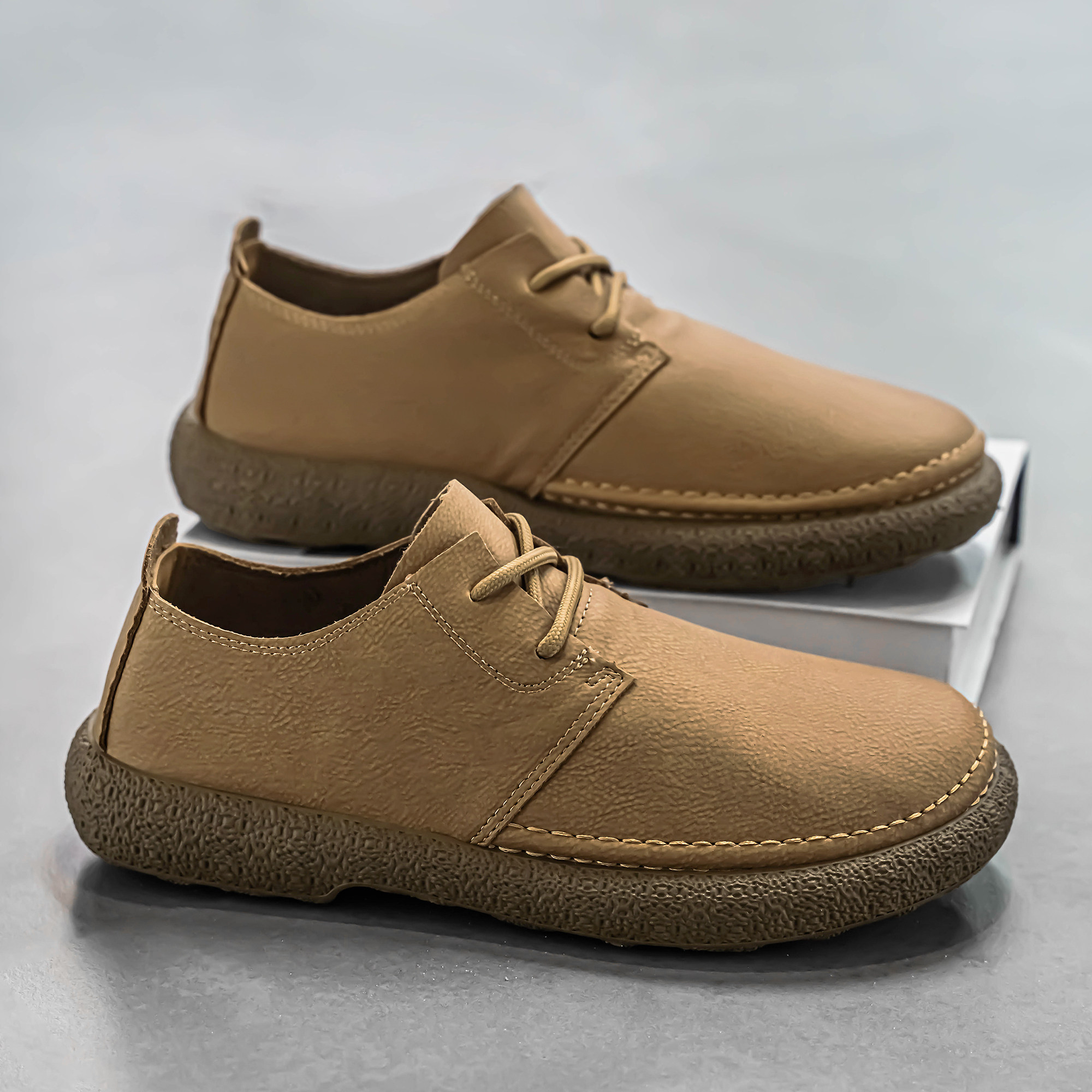 豆豆鞋男鞋冬季软底不累脚防水防滑运动工作上班开车休闲爸爸皮鞋,淘宝优惠券,粉丝福利购,淘宝优惠卷