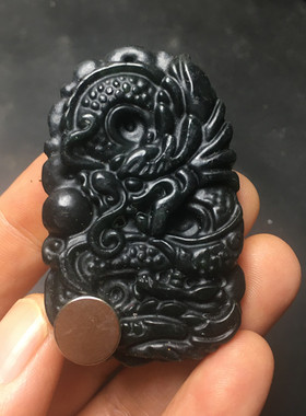 铁陨石男女款挂件生肖龙厂家直销