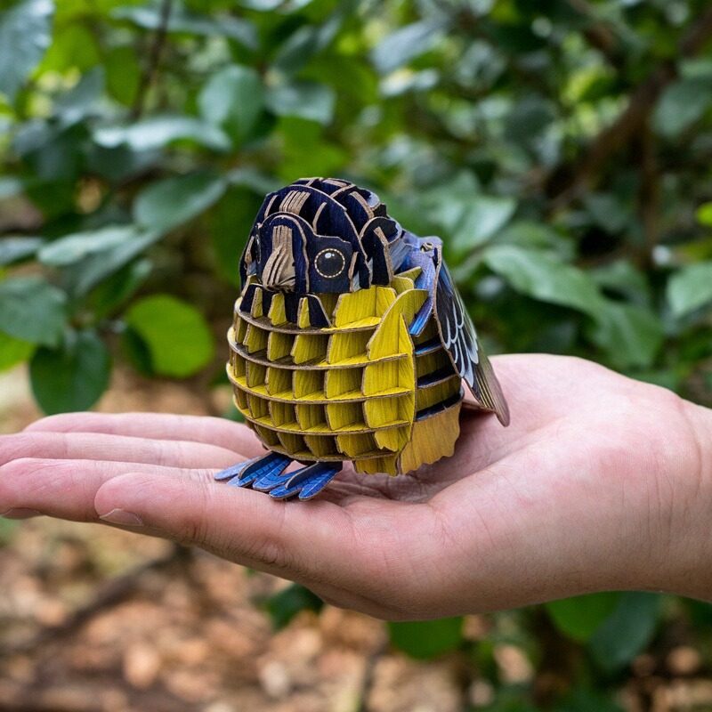 中国国家地理梦巴格3D立体拼图纸模型玩具小鸟鸣文创摆件生日礼物,淘宝优惠券,粉丝福利购,淘宝优惠卷