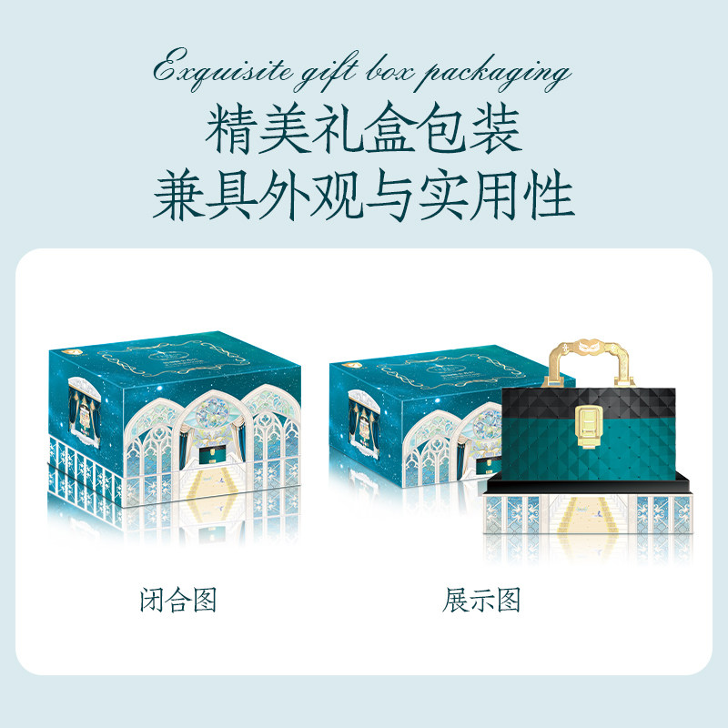 杜莉莎儿童化妆品套装玩具女孩舞台妆专用彩妆盒女童礼盒生日礼物,淘宝优惠券,粉丝福利购,淘宝优惠卷