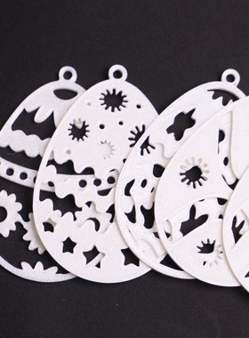 潮玩 桌面摆件复活节彩蛋节日派对装饰儿童DIY手工