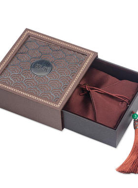 文玩盒 传承礼盒正方精美抽屉盒手串手链项链礼品包装盒 现货