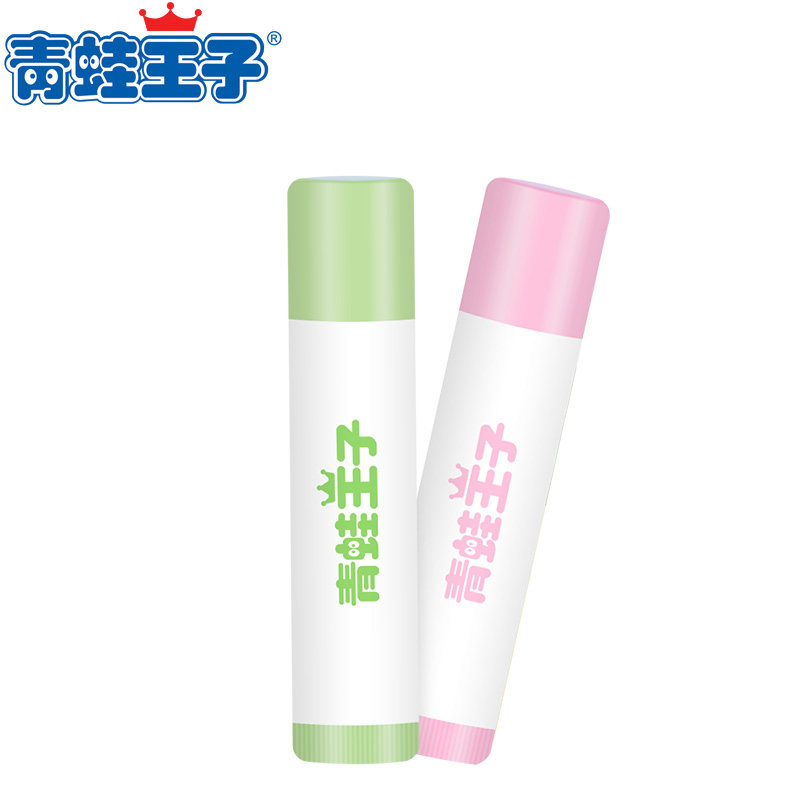2支青蛙王子儿童唇膏保湿可润唇膏 乐尚母婴宝宝护唇/润唇