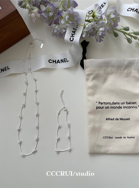 CCCRUI925银韩国设计感项链手链
