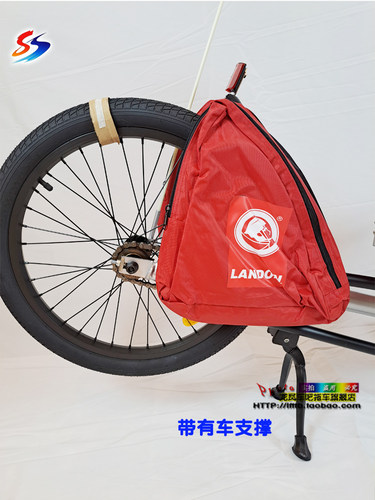 龙凤车吧联德乐LANDON自行车拖车亲子母子婴儿儿童协力车单人挂车 - 图2