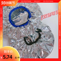 Steam tin paper dry hair film cap disposable fever not plug-in electric heating steam oiled oil evaporation cap headgear waterproof