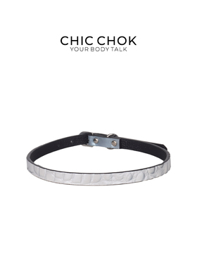 CHICCHOK正品原创头层真牛皮项圈