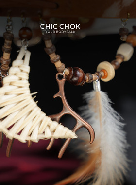 CHICCHOK鹿月狩歌项圈choker