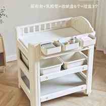 babyviva baby diaper table baby touch care desk change diaper removable newborn bathing crib