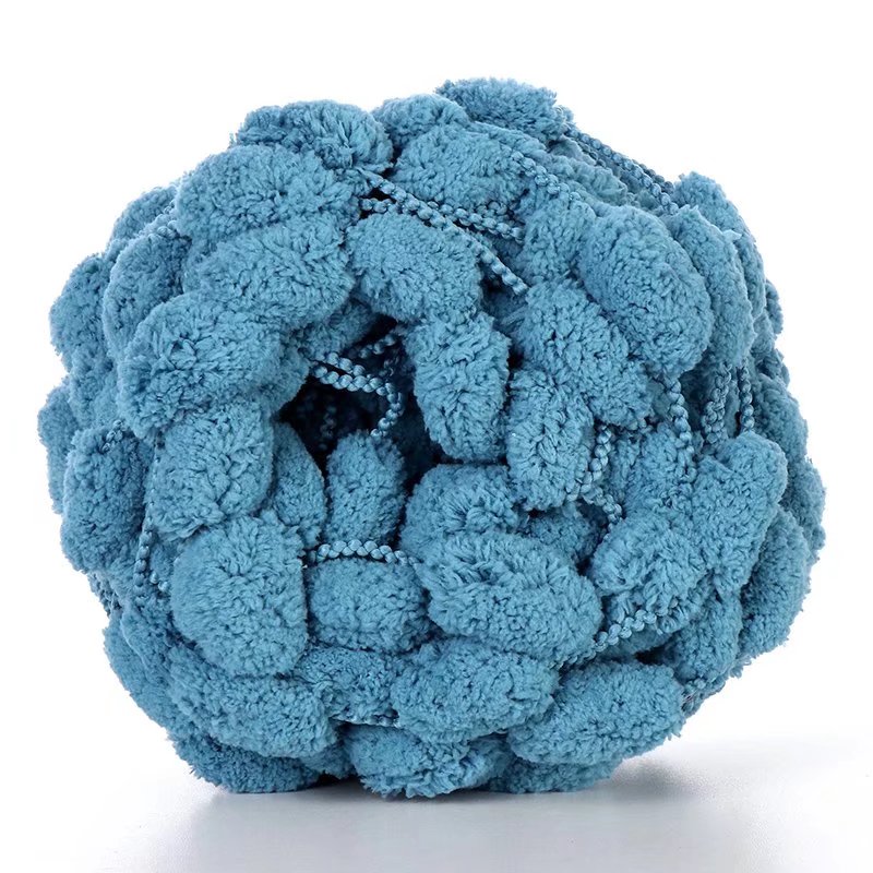 球球线毛线团手工编织盖毯垫子抱枕汽车坐垫豆豆线围巾diy材料包,淘宝优惠券,粉丝福利购,淘宝优惠卷