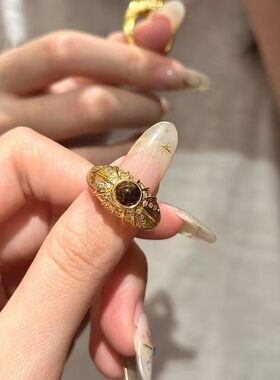 新款小众高级感食指指环