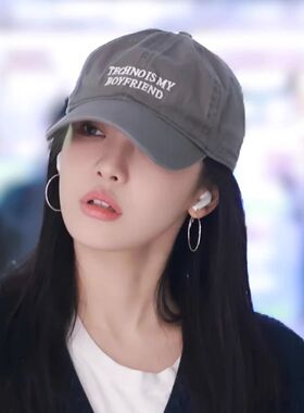 宁艺卓同款线性素圈圆圈耳钉耳环女百搭简约大圈耳圈无耳洞耳夹