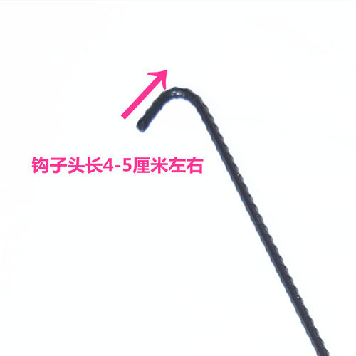 炉钩子火钩子加长掏火钩炉柴火炉子烧火棍采暖炉钩卷帘门钩子拉钩 - 图1