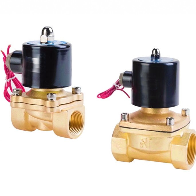 SYPC森亚常闭电磁阀镀铜水阀气阀220V 24V 2W-160-15 2分4分1寸,淘宝优惠券,粉丝福利购,淘宝优惠卷