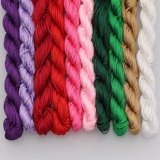 Плетеный аксессуар, аксессуары ручной работы, браслет из красной нити, 1мм