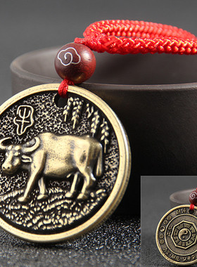 纯铜手工十二牛马兔生肖虎