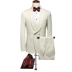 Bộ đồ Jacquard phù hợp với nam hai bộ đồ thời trang đơn giản của châu Âu và Mỹ - Suit phù hợp áo vest nam hàn quốc Suit phù hợp