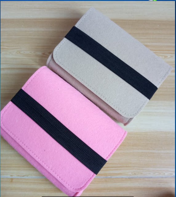 Felt power bank bag mouse digital storage bag