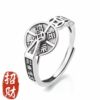 Authentic and effective fortune-tucking ring, men's and women's ring, adjustable