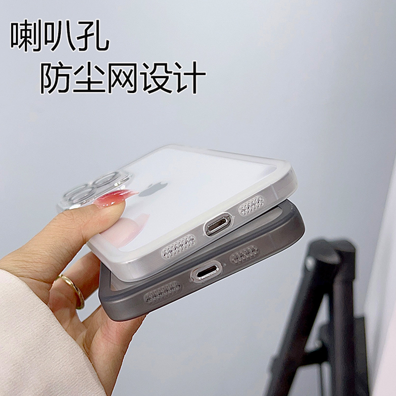 自带镜头膜适用vivo Y200i手机壳新款超薄透明vivoy100i高级感保护套防摔网红爆款软外壳 - 图2