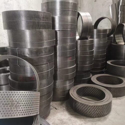 热销晶工精工原装饲料玉米粉碎机配件大全筛网罗底筛圈钢网固齿盘 - 图0