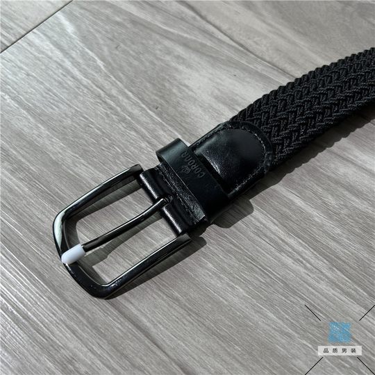 Hochwertiger dreidimensionaler Webgürtel mit galvanisierter Legierungsschnalle