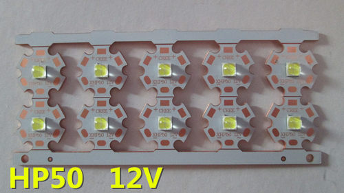 CREE XHP50 XHP70大功率LED灯珠6V12V白光灯芯焊20MM铜基板 - 图1
