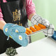 2 thickened microwave gloves with high temperature resistance and heat insulation
