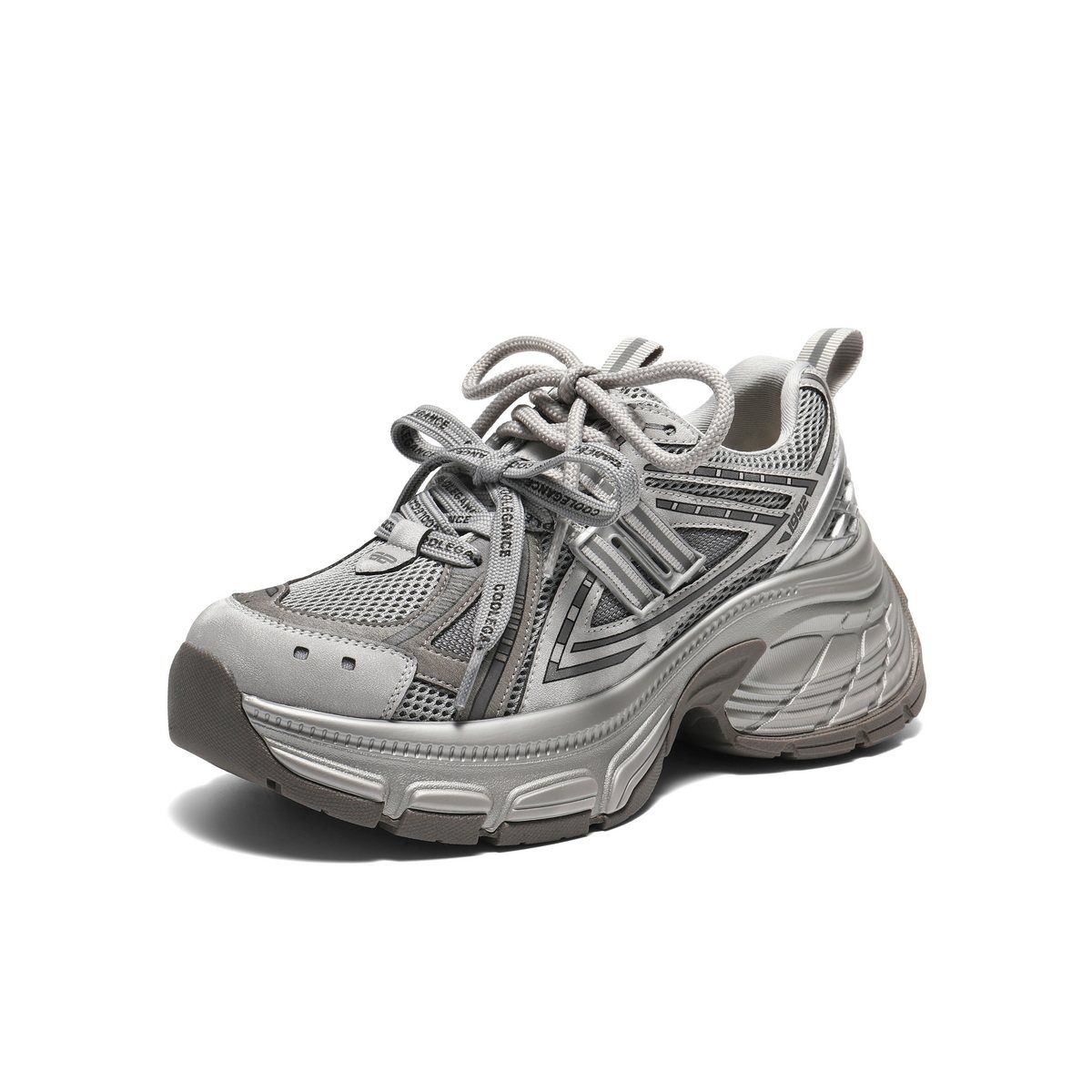 国内专柜正品2026春款百丽蓝鲸老爹鞋厚底系带休闲女鞋E8X1 E8X1D,淘宝优惠券,粉丝福利购,淘宝优惠卷