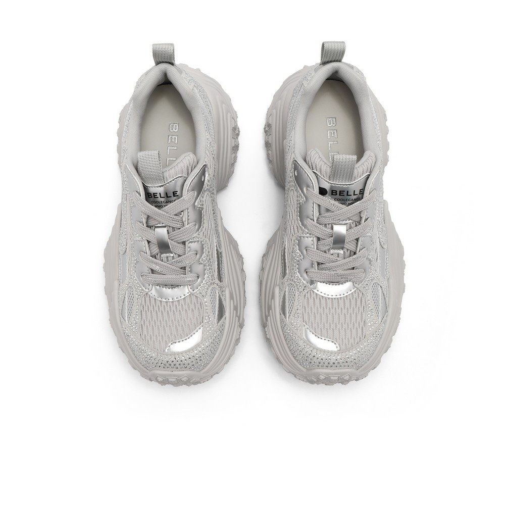 国内专柜正品2024秋款百丽老爹鞋水钻厚底运动休闲女鞋C1E1 C1E1D,淘宝优惠券,粉丝福利购,淘宝优惠卷