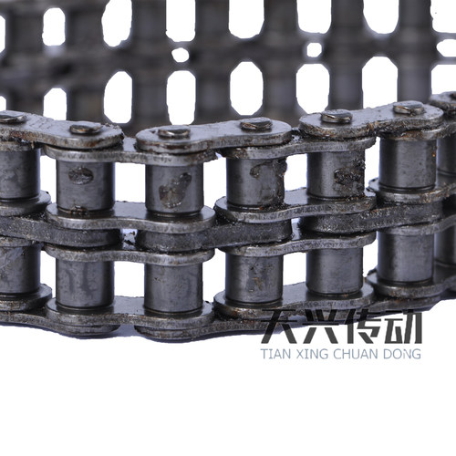 东华自强双排工业传动滚子链条06C06B08A08B10A10B12A12B16A16B-2 - 图0