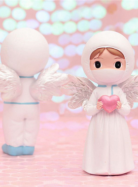 创意守护白衣天使可爱摆件客厅