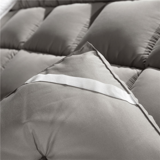 Thickened warm foldable down velvet double mattress