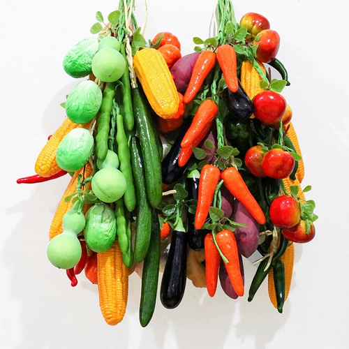 Моделирование овощная струна фруктов подвесной кукуруза, график, чесночная модель модели фермы сад сад украшение