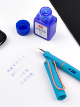 Thermal erasable pen ink Magic wiping ink Elementary students special erasable crystal blue blue black black grinding friction