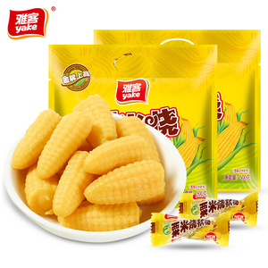 雅客玉米糖软糖500g