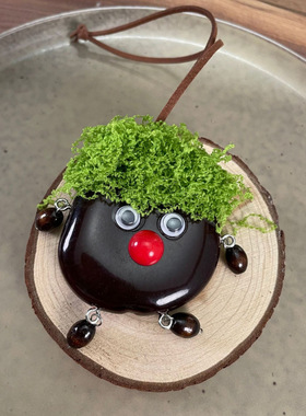 秋季新款可爱呆萌卡通天然大豆角