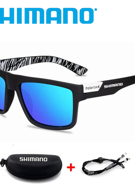 禧玛诺偏光方形运动男女钓鱼眼镜