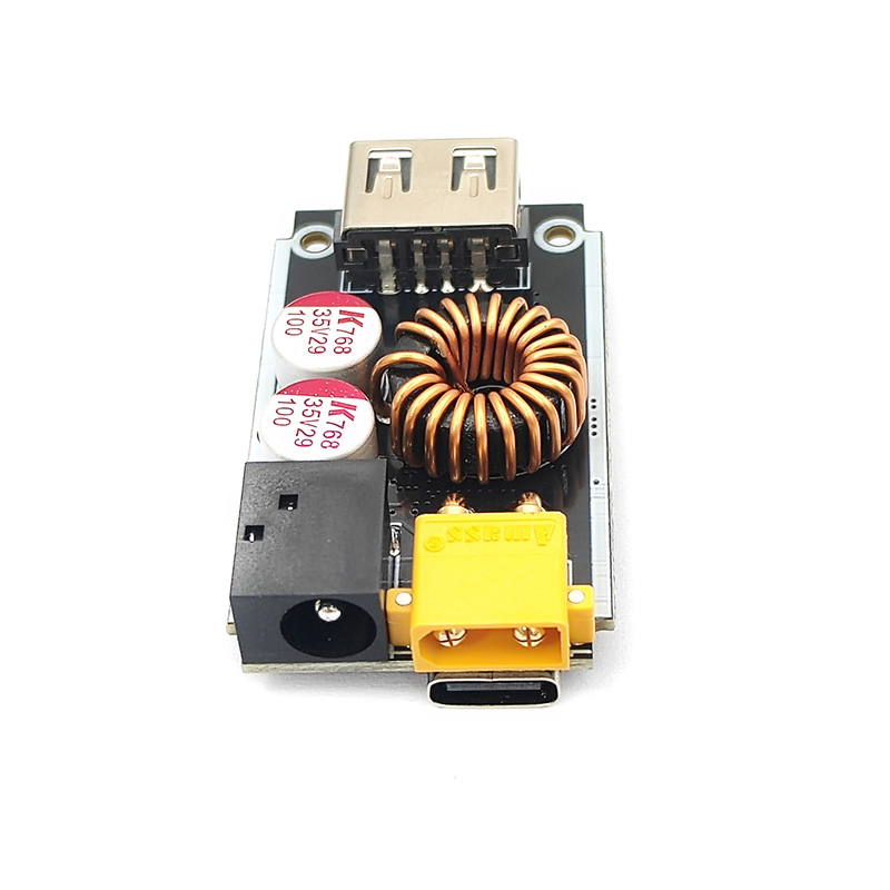 XT30支持UFCS协议快充模块带C口输入电源主板65W大功率多协议 - 图0