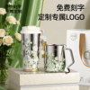 Pure titanium thermos cup exquisite gift box set holiday gift